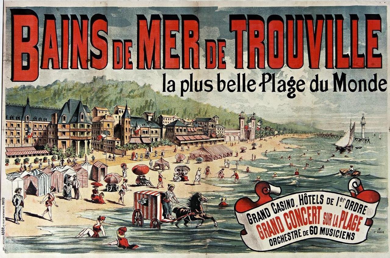 Study Du Pecheur Lägenhet Trouville-sur-mer Exteriör bild